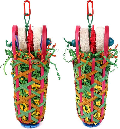 Kyouki Parakeets Toys, Love Birds, Small & Medium Parrots, Fun Foraging & by Unknown