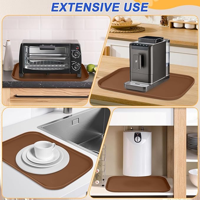 Silicone Pet Feeding Mat with Raised Edge - Image 8