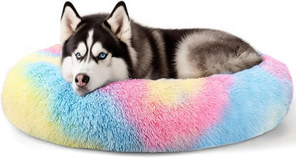 Extra Large Dog Beds, 36 Inch Human Dog Anxiety Relief Comfort Bed, by Hoewina