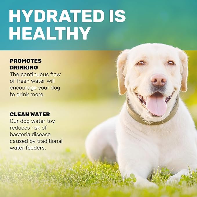 Scuddles Dog Sprinkler, Paw Activated Water Fountain, Outdoor Dog Water - Image 7