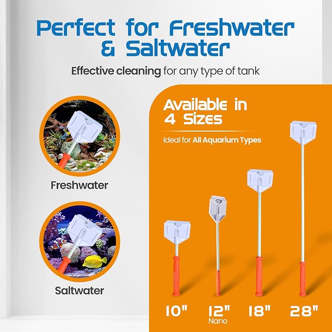FLIPPER Platinum Nano Algae Scraper – Aquarium Glass & Acrylic Cleaner - Image 5