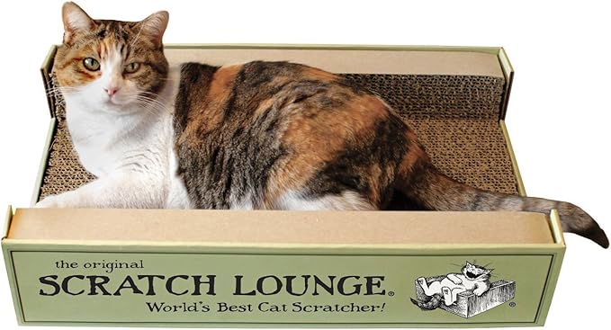Scratch Lounge Cardboard Cat Scratcher & Lounger by Scratch+Lounge