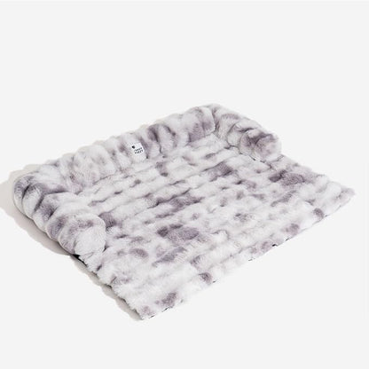 FUNNY FUZZY Pet Fluffy Fuzzy Couch Cover, Calming Washable Dog Bed Sofa - Image 6