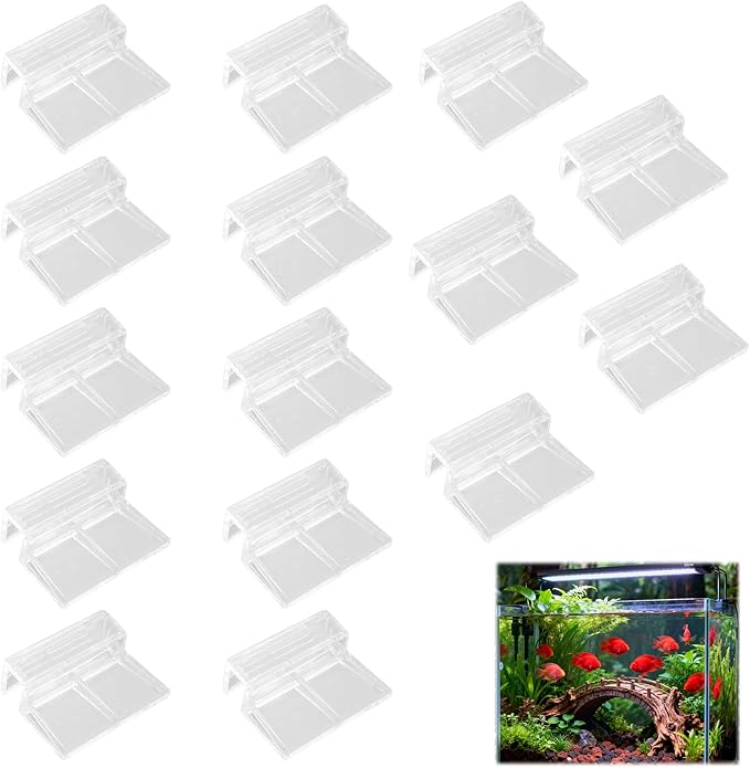 15 Pcs Rimless Aquarium Lid Clips - Image 7