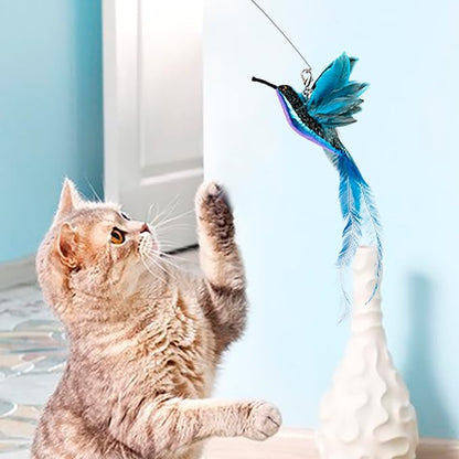 JXFUKAL Cat Feather Toy Refills - Image 4
