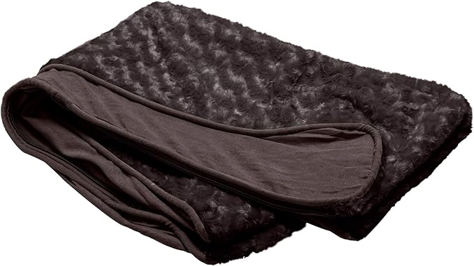 Furhaven Replacement Dog Bed Cover Ultra Plush Faux Fur & Suede Contour Luxe by FurHaven