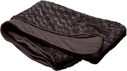 Furhaven Replacement Dog Bed Cover Ultra Plush Faux Fur & Suede Contour Luxe by FurHaven