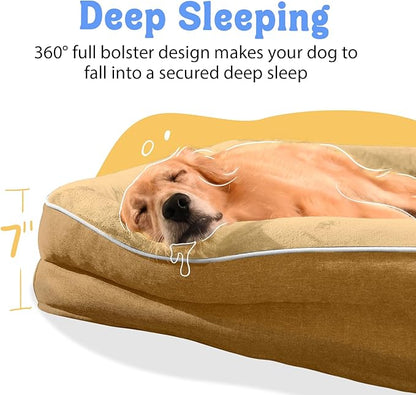 Washable Orthopedic Large Dog Bed - Image 3