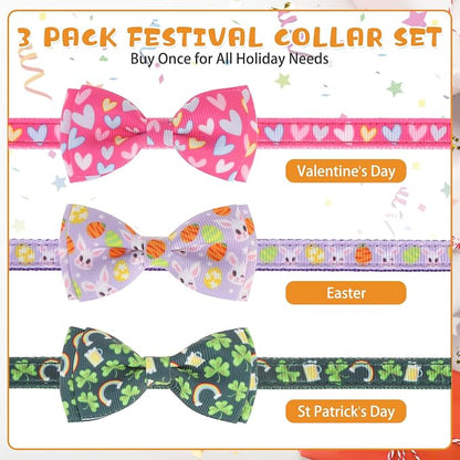 KOOLTAIL St Patricks Day Cat Collars Breakaway - Image 3
