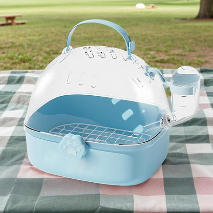 Bird Travel Carrier, PVC Travel Hamster Cage - Image 2