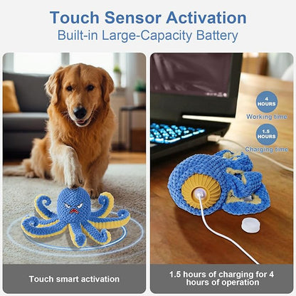 Interactive Dog Toys Octopus, Durable Automatic Jumping Dog Toy to Keep Them - Image 4