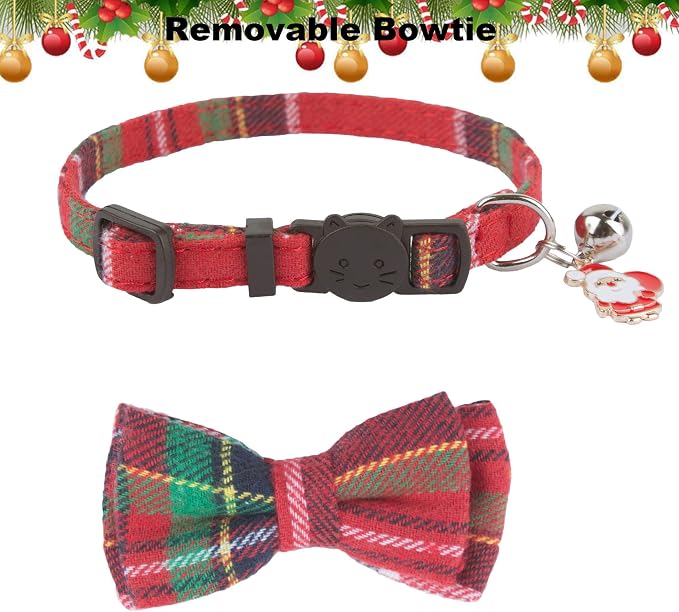ADOGGYGO Christmas Cat Collars Breakaway - Image 5