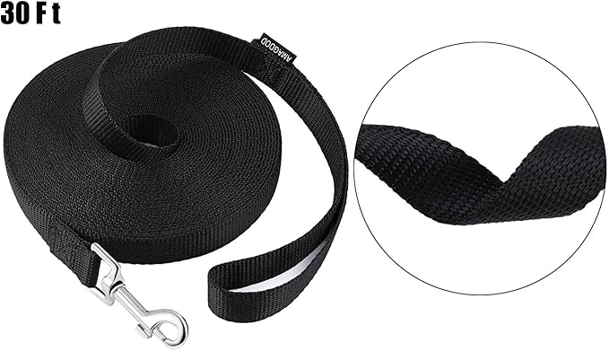 Dog Leashes, Long Dog Leashes for Puppy Training, 15FT 20FT 30FT 50FT 100 FT - Image 3