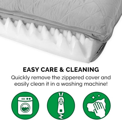 Furhaven Orthopedic Dog Bed for Large Dogs w/ Removable Bolsters & Washable - Image 8