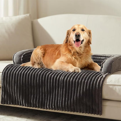 WINDRACING Luxury Dog Couch Bed, Washable Calming Dog Couch Cover, Couch by WINDRACING