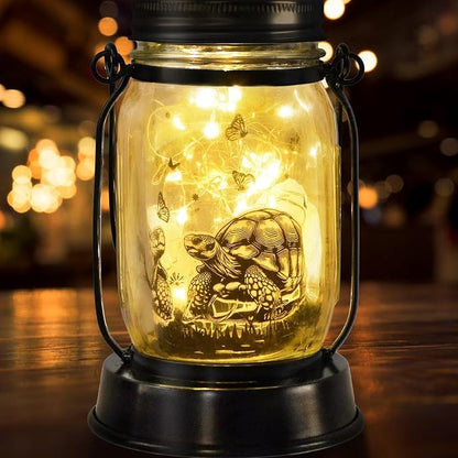 kyoryuger Tortoise Gifts for Women/Men Turtle Lovers Solar Lantern Mom Birthday - Image 9