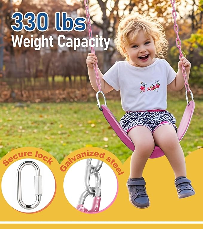 Heavy Duty Swing Seat, Swing Set Accessories Replacement - Image 3