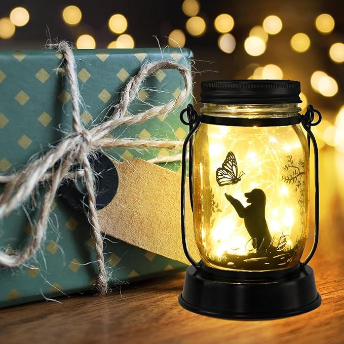 kyoryuger Dog Solar Lanterns Retriever Dog Solar Lights Golden Retriever Gifts - Image 7