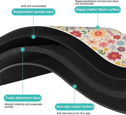 Pet Feeding Mat for Floors Waterproof Dog Mat for Food and Water Absorbent - Image 6