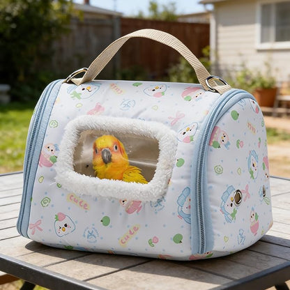 Bird Travel Carrier – Warm Parrot Transport Bag - Image 3