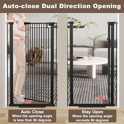 Fairy Baby 51.18" Extra Tall Pet Gate - Image 5