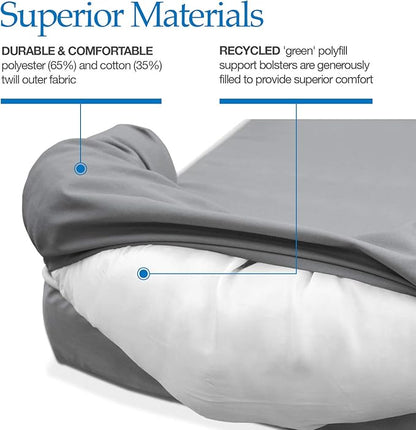 PetFusion Ultimate Dog Bed, Orthopedic Memory Foam, Medium Firmness Pillow - Image 5