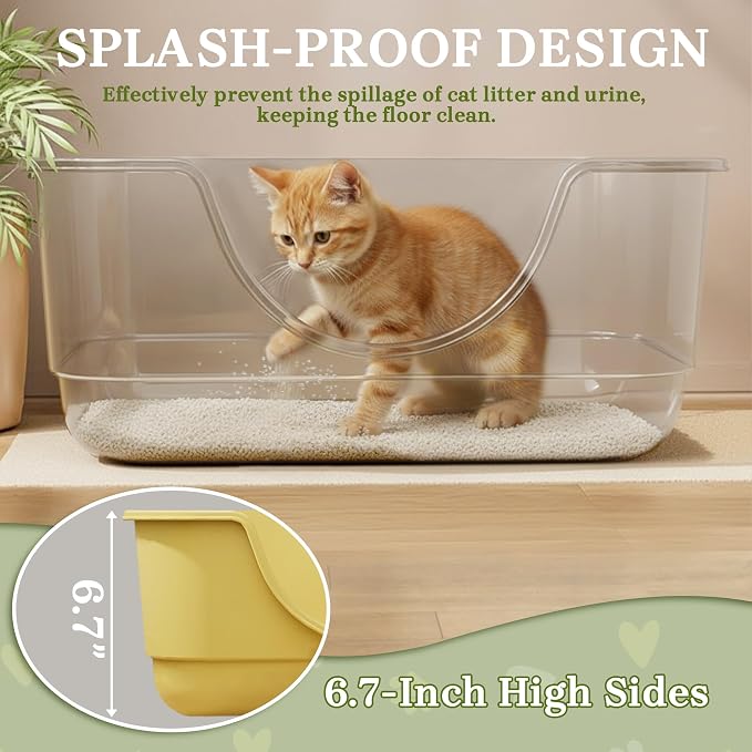2 Pack Low Entry Small Litter Box - Image 4
