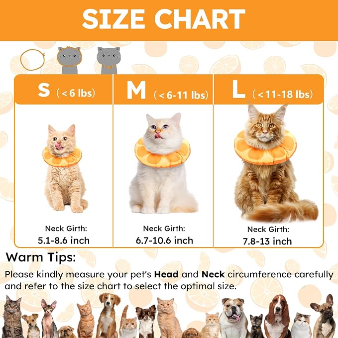Cat Cone Collar Soft, Waterproof Cat Recovery Collar - Image 2