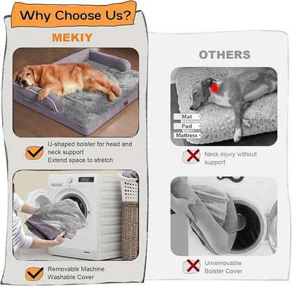 Large Dog Bed Orthopedic Washable, Orthopedic Dog Beds - Image 4