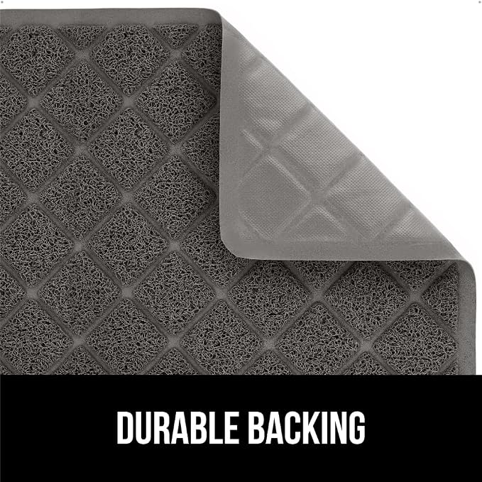 GORILLA GRIP Cat Litter Box Mat, Water Resistant, US Designed Kitty Litter - Image 4