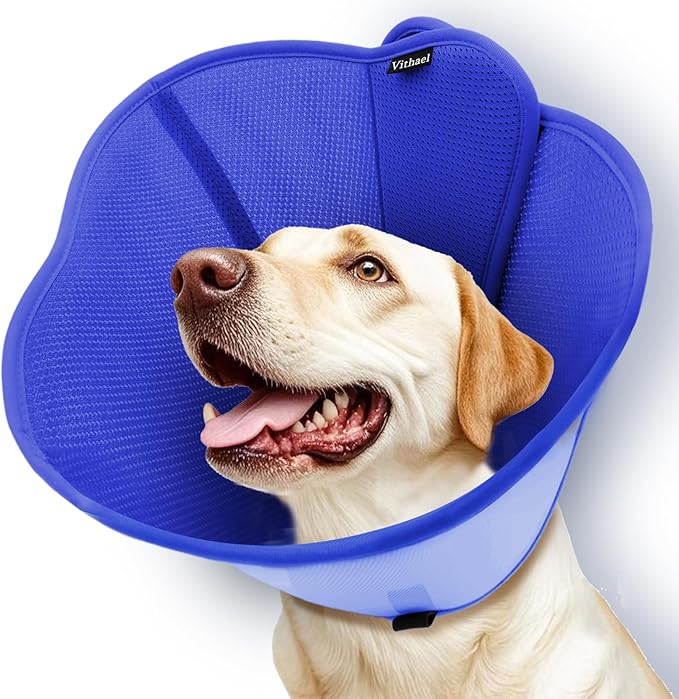 Upgraded Dog Cone Collar for Large Medium Dogs, Soft Dog Cone by Unknown