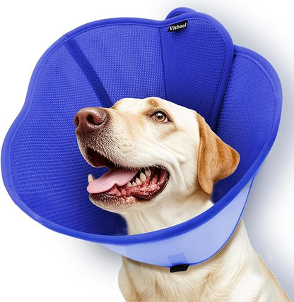 Upgraded Dog Cone Collar for Large Medium Dogs, Soft Dog Cone by Unknown