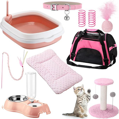 Eccliy Kitten Starter Kit, Pet Toy, Folding Carrier, Climbing Frame, Automatic by Eccliy