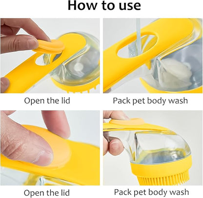 ELEGX Pet Grooming Bath Massage Brush - Image 4