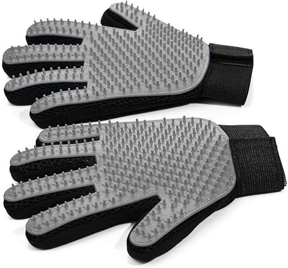 Pet Hair Removal Glove for Dogs & Cats, Bathing and Washing, Safe for by NVNAN