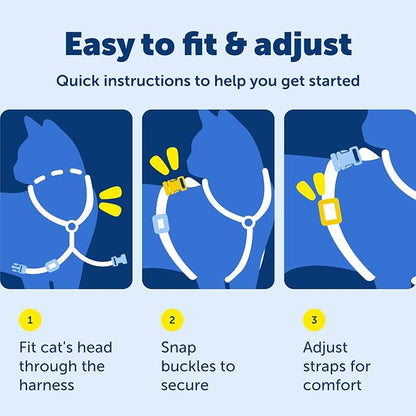 PetSafe Come with Me Kitty Cat Harness & Bungee Leash - Image 8