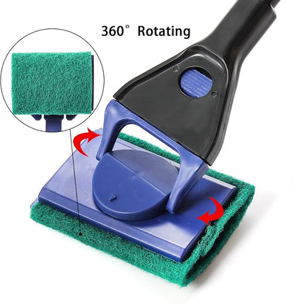 TOPZEA Aquarium Cleaning Tool Kit, 5 in 1 Fish Tank Cleaner Tools Set Including - Image 4