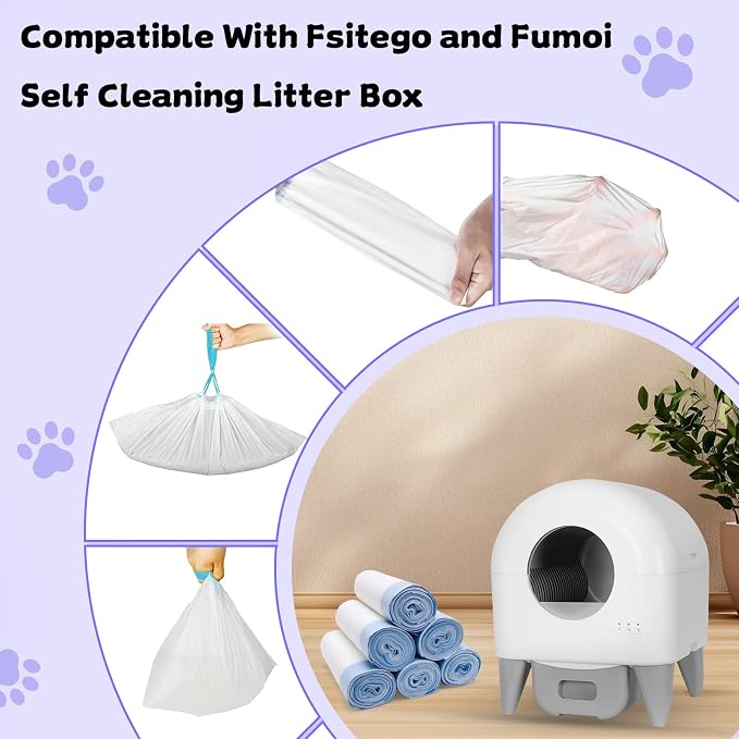 120 Count 26" x 11.8" Cat Litter Box Liners - Image 3