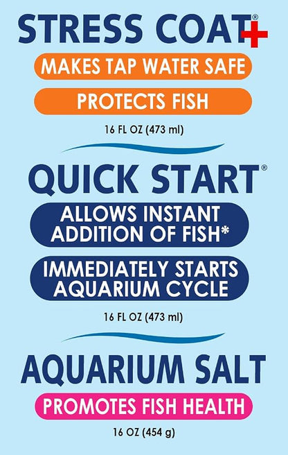 API Aquarium Starter Bundle Pack: One API QUICK START 16 oz., one API STRESS - Image 4