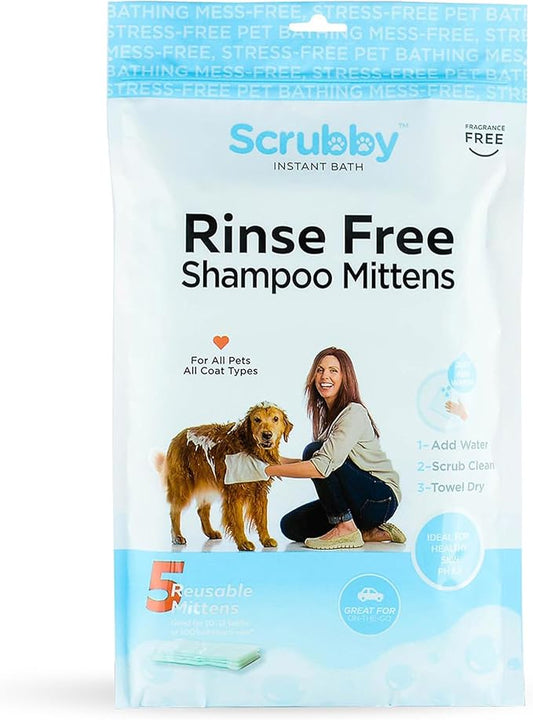 ScrubbyPet No Rinse Pet Wipes- Use Pet Bathing, Pet Grooming Pet Washing by Unknown