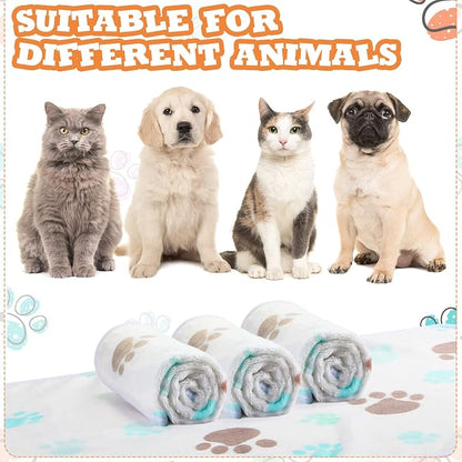 Tatuo 4 Pcs Dog Blanket for Pet Cat Blankets Indoor Puppy Teething Stuff Toys - Image 6