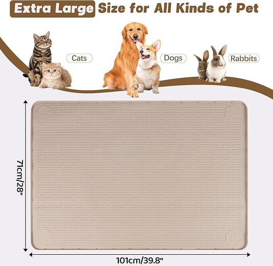 Cat Food Mat, Floor Protection - Image 2
