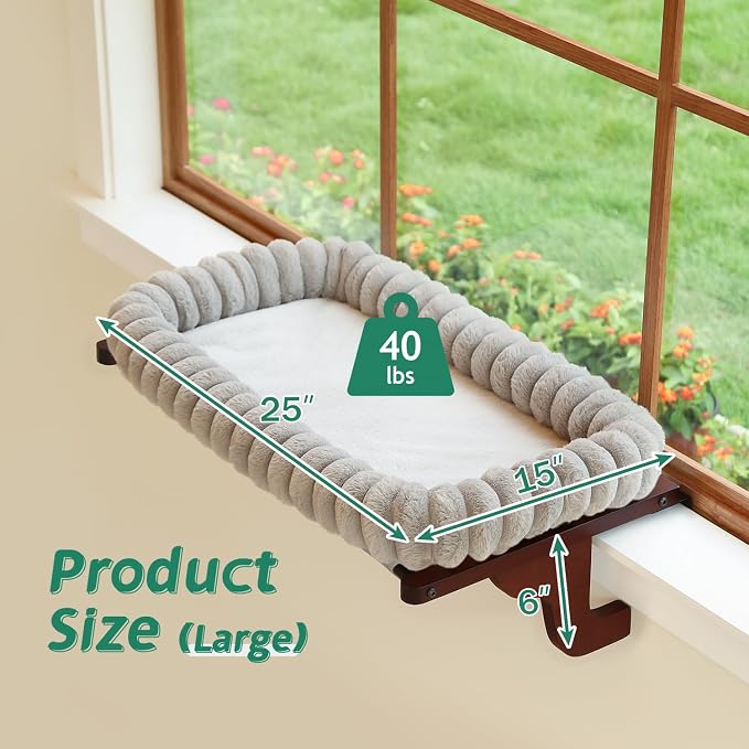 Zakkart SnugCloud Cat Window Perch - Image 8