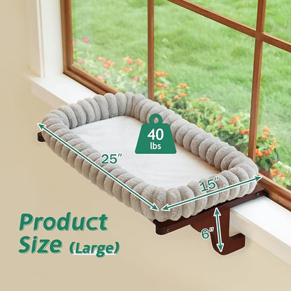 Zakkart SnugCloud Cat Window Perch - Image 8