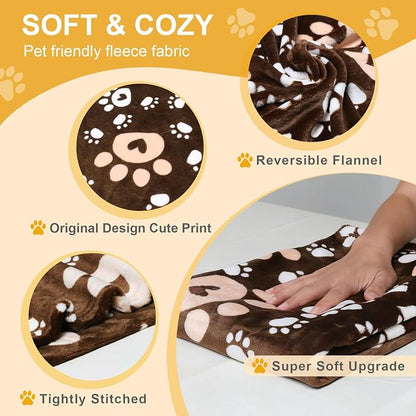 Dog Blanket, Soft Fleece Dog Blankets - Image 3