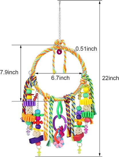 Bird Swing Toy with Perches - Image 4