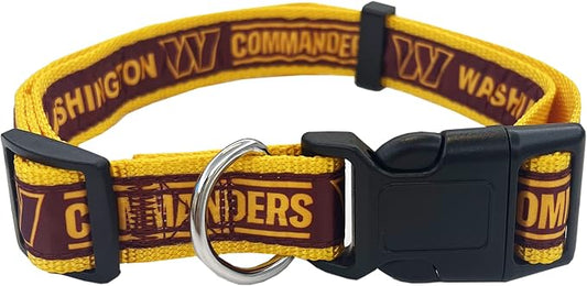 Pets First NFL Washington Commanders Dog & Cat Collar, Small Football Team by PETSFIRST