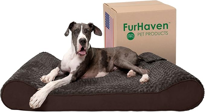 Furhaven Orthopedic Dog Bed for Extra Large Dogs w/ Removable Washable Cover by FurHaven