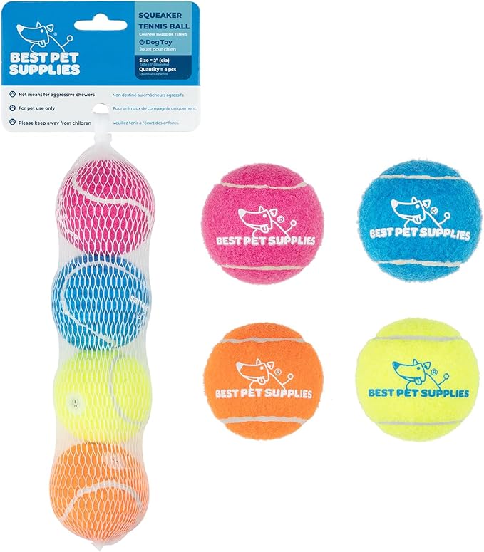 Best Pet Supplies Interactive Squeaky Dog Chew Toy, Ideal Dog Toys by BestPetSuppliesLLC