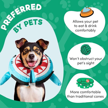 BENCMATE Inflatable Dog Cone Collar Alternative, Soft Dog Cone - Image 3